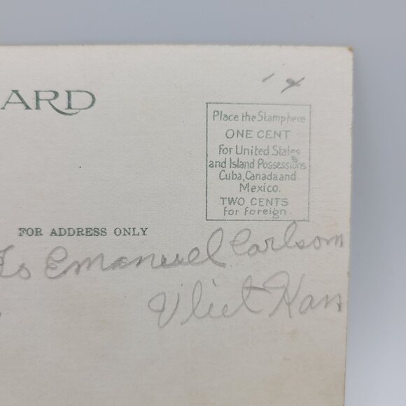 Antique Valentine Postcard Jealous Woman Design Series 238 Romantic Funny - Picture 5 of 6